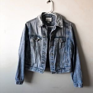 Distressed Jean Jacket